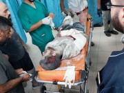 فيديو وصور | 4 شهداء ومصابون جراء قصف الاحتلال منزلا في مخيم النصيرات