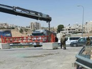 الاحتلال ينصب بوابة حديدية عند بلدة دار صلاح شرق بيت لحم