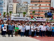 هافانا تنتفض من أجل فلسطين: مظاهرة حاشدة بقيادة الرئيس الكوبي