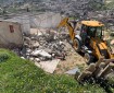 الاحتلال يهدم منزلا في منطقة "فرش الهوى" غرب الخليل