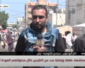 مراسلنا: الاحتلال يستهدف النازحين في شارع الرشيد أثناء عودتهم لقطاع غزة