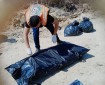 صور| الدفاع المدني ينتشل جثامين 6 شهداء متحللة من حي الأمل غرب خان يونس