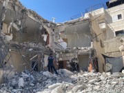 قوات الاحتلال تهدم منزلا في "بيتللو" غرب رام الله بحجة عدم الترخيص