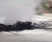 فيديو|| إصابتان جراء غارة إسرائيلية استهدفت دراجة نارية جنوب لبنان