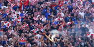 تغريم الاتحاد الكرواتي للمرة الثانية بسبب جماهيره