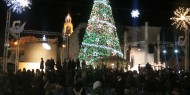 بيت ساحور تحتفل بإضائه شجرة عيد الميلاد