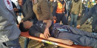 إصابات برصاص الاحتلال على حدود غزة في جمعة "يسقط وعد بلفور"