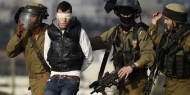 الاحتلال يعتقل 17 مواطنا من مدن الضفة