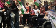 وقفة احتجاجية في مدينة نابلس تندد بالعدوان الإسرائيلي على قطاع غزة
