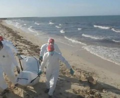 العثور على جثة متحللة قذفتها أمواج البحر شمال غزة