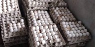 ضبط بيض مجهول المصدر في بيت لحم