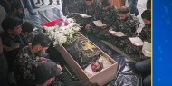 تشييع جنازة الشهيد معاذ العجوري في العاصمة السورية دمشق