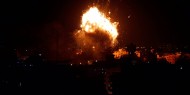 فيديو وصور|| طائرات الاحتلال تشن سلسلة غارات على غزة