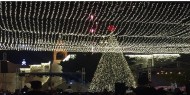 بالصور والفيديو|| إضاءة شجرة عيد الميلاد في بيت لحم