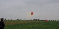 انفجارات في مستوطنات الغلاف جراء إطلاق بالونات حارقة من غزة