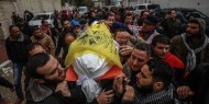 جماهير غزة تشيع جثمان الشهيدعامر الحجّار