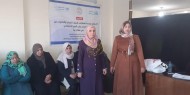 صور|| مجلس المرأة ينظم ورشة عمل حول الدعم النفسي في غزة