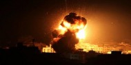 محدث|| طيران الاحتلال يقصف عدة أهداف في قطاع غزة