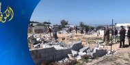 خاص بالفيديو|| سلطة الأراضي في غزة تهدم بالقوة الجبرية منازل 500 عائلة برفح