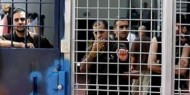 80 أسيرا من "حركة الجهاد" يعتصمون في ساحة سجن النقب
