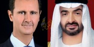 ولي عهد أبو ظبي محمد بن زايد يهاتف الرئيس السوري بشار الأسد