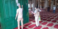 أوقاف غزة تغلق مسجد حطين بسبب كورونا
