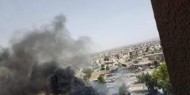 الدفاع المدني يسيطر على حريق في مخيم اليرموك