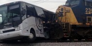 19 قتيلًا جراء تصادم قطار بحافلة شرقي باكستان
