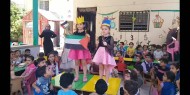 صور|| مجلس المرأة ينظم يوما ترفيهيا للأطفال في غزة