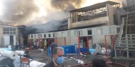 إيران: حريق "غامض" يضرب منطقة صناعية قرب طهران