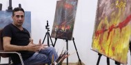 خاص بالفيديو|| فنان عراقي يجسد مأساة مرفأ بيروت في 8 مشاهد تشكيلية