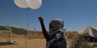 اطلاق عدد من البالونات الحارقة من غزة صوب مستوطنات النقب الغربي