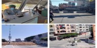 خاص بالفيديو والصور|| إجراءات وقائية مشددة في قطاع غزة للحد من تفشي كورونا