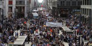 الشرطة الألمانية تفض "مظاهرة كورونا" في برلين