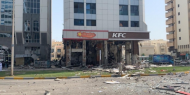 بالفيديو|| إصابات بانفجار في مطعم بأبو ظبي