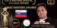 طبيب فلسطيني يحصل على جائزة أوسكار لطب الأسنان