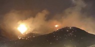 بالفديو|| اندلاع حريق ضخم في مكة المكرمة