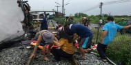 مصرع 20 شخصًا في تصادم قطار بحافلة في تايلاند