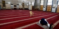 تعليق صلوات الجمعة والجماعة في مساجد الضفة