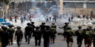 13  إصابة بالرصاص الحي بمواجهات مع الاحتلال في النبي صالح