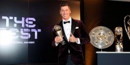 ليفاندوفسكي يحصد جائزة أفضل لاعب بالعالم لعام 2020
