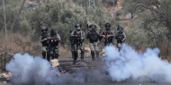 إصابتان بالرصاص والعشرات بالاختناق خلال قمع الاحتلال مسيرة كفر قدوم شرق قلقيلية
