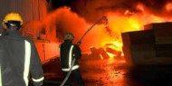 السيطرة على حريق بمزرعة دواجن في غزة