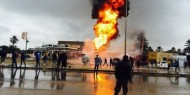 انفجار محطة وقود شرق طرابلس في ليبيا
