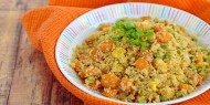 طريقة تحضير أرز القرنبيط بالخضار الصحي
