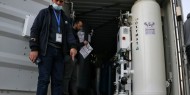 بالصور|| المحطة الثانية لإنتاج الأكسجين تصل غزة بدعم من دولة الإمارات العربية المتحدة