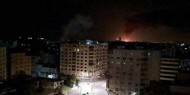 طائرات الاحتلال تستهدف برج "الجوهرة" وسط مدينة غزة