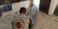 هندسة المتفجرات: إبطال مفعول قنبلة من مخلفات العدوان الأخير على غزة