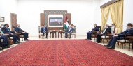 الرئيس عباس يستقبل الوفد الأمني المصري