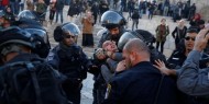إصابات بالاختناق جراء قمع شرطة الاحتلال مسيرة تضامنية مع الأقصى في الداخل المحتل